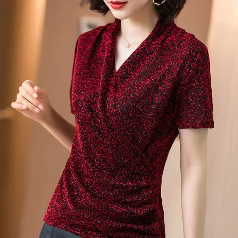 Female Tshirt Tops Fashion Simplicity